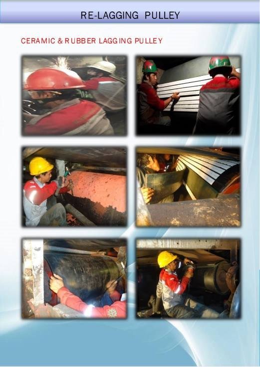 Dokumentasi re-lagging pulley dari materi QCE