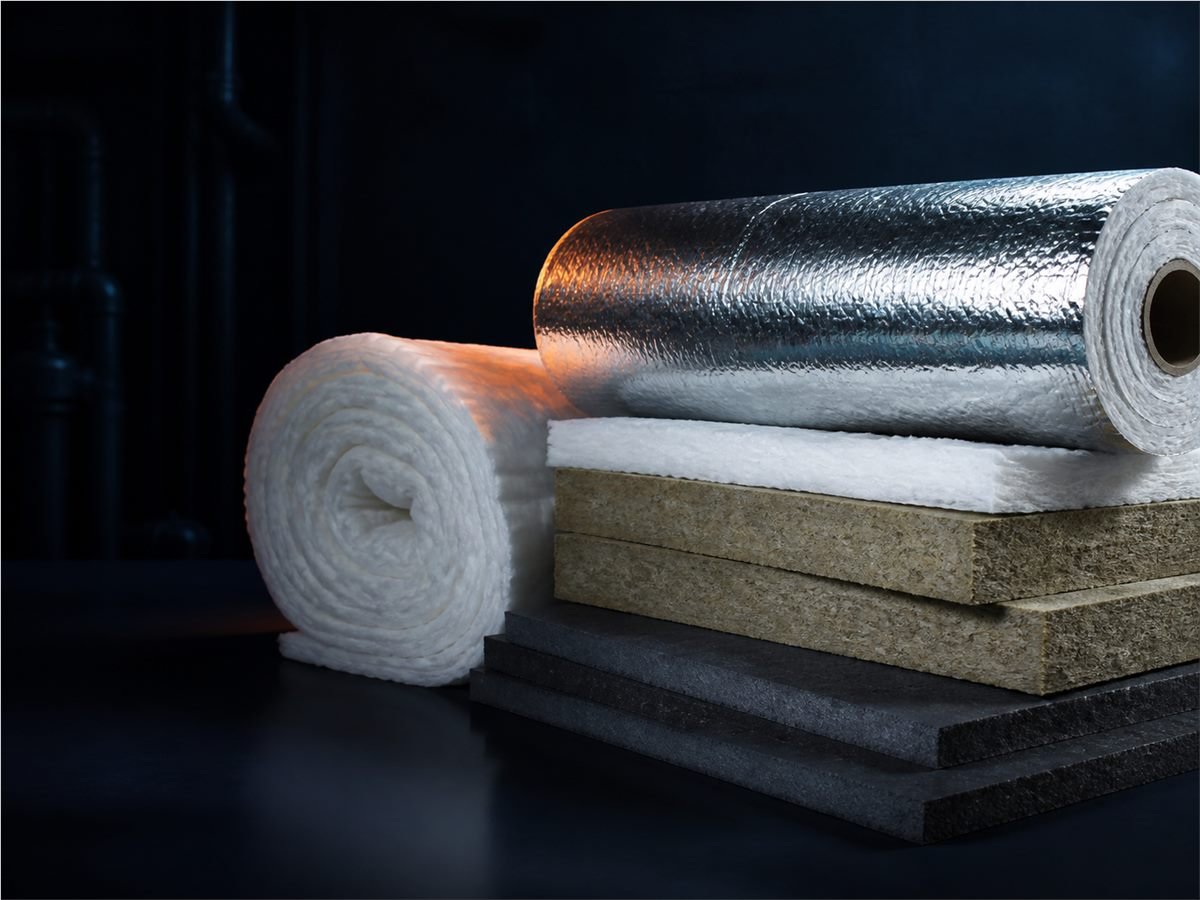 Visual material thermal insulation